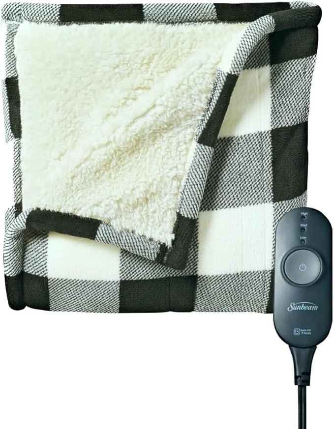 SunBeam Heated Throw lines 60x70inch