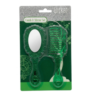 4 x Wicked Comb And Mirror Set 