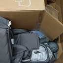 ADOVEL Baby Bassinet Bedside Crib, Pack and Play with Mattress, Diaper Changer and Playards from Newborn to Toddles, Grey