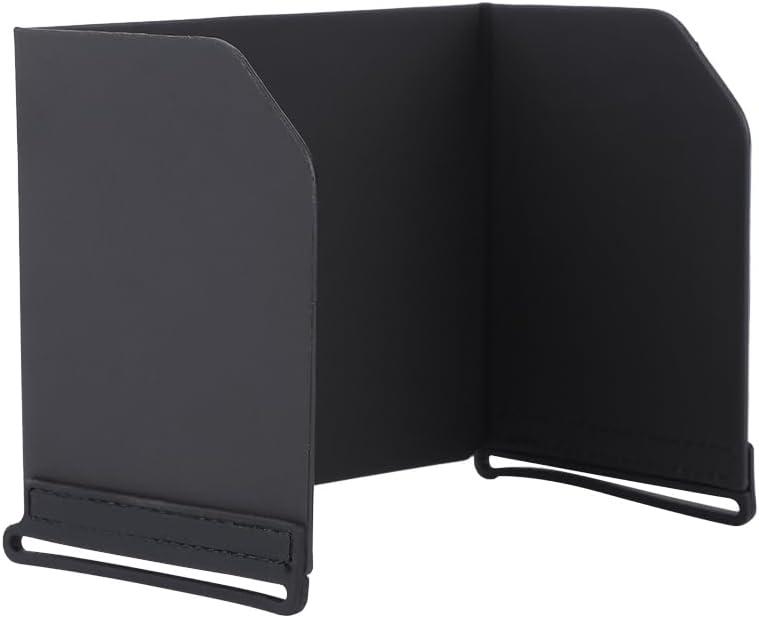 Monitor Sun Hood, PU + Rubber, 4 Types Foldable Phone Sunshade Tablet Sunshade Accessory for Drone, Black (L121)