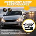 922012T010 Pair Front Bumper Fog Lights Compatible with 2011-2013 Optima w/Left and Right Fog Lamp Cover 922022T010 865512T000 865522T000
