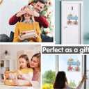 Bimkole Beach Diamond Art Hanging Kit for Adult, DIY 5D Diamond Painting Starfish Window Pendant, Acrylic Crystal Art Hanging Ornament Home Wall Garden Front Door Sign Outdoor Decor 7.8x7.8 Inch