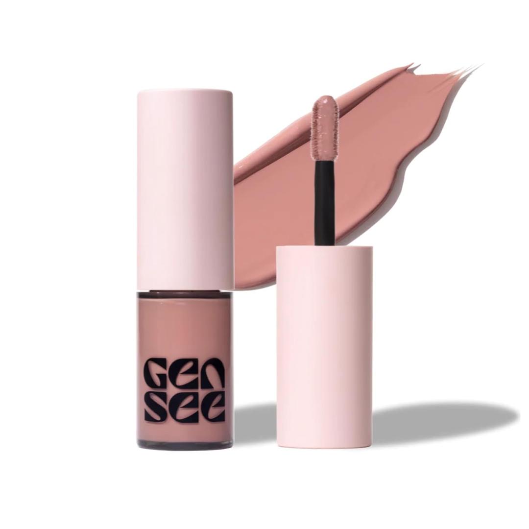 Gen See Mixed Media Matte Liquid Eyeshadow, Rose Water  Weightless Long Lasting Matte Eye Color, High Pigment Multi-Use Makeup for Eyes Cheeks Lips, Vegan Cruelty-Free, Made in Italy