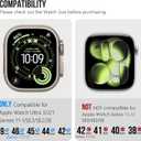 [RECOMMENDED by NYT Wirecutter] Stainless Steel Band Compatible for Apple Watch Band Ultra 3/2/1 49mm Series 11/10 46mm/42mm Series 9/8/7 45mm/41mm Series SE/6/5/4 44mm/40mm Series 3/2/1 42mm/38mm (Original Gold)