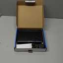 BluSon Weather Station Wireless Indoor Outdoor Thermometer, Color Display Digital Temperature Humidity Monitor with Atomic Clock, Weather Forecast, Adjustable Backlight, Home Weather Statio, Black