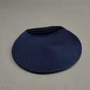 12.6 Inch Round Placemats Set of 6,Small Circle Placemats Washable Heat Resistant Table Mats for Kitchen Dining Table,Navy Blue (32CM)