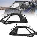 StarknightMT PRO XP Upper Doors, Upgraded Zippers RZR Soft Cab Enclosures Compatible with Polaris RZR PRO XP 2020 2021 2022 2023 2024 2025 RZR Turbo R 2022 2023 2024 2025#2884664