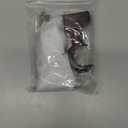 Antrader Wood Curtain Rod Brackets,Dark Brown Support Bracket,4.5" x 2.56" Window Curtain Hooks for Curtain Rod 1-3/8in(35mm) Diameter,Pack of 2