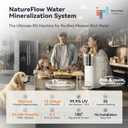F40 Reverse Osmosis Water Filter countertop,10-Stage RO Filtrations and Natural Remineralization, Hot & Room Temperature, 4:1 Pure to Drain, Lifespan 24-48 Months, BPA Free, SGS/NSF/ANSI