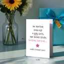 Supoeguk Heartfelt Fathers Day Card from Daughter, Sweet Happy Father's Day Cards for Dad, Never Stop Needing Her Dad...