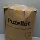 Puzellot Cooling Pillows King Size Set of 2, Luxury Memory Foam Pillows, Adjustable Firm Bed Pillows for Sleeping 2 Pack, Cool Cold Soft Gel Pillow for Hot Side Back Stomach Sleepers 20" x 36"