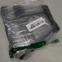 Sponge Core Dog Cat Cone Collar for After Surgery Recovery, Inflatable Dog Cone Alternative, Lainergie Dogs Donut Collar Adjustable with 2PCS Cover for Large Medium Small Dogs Cats (Grey+Yellow, S) (S Neck:(5"-8"))