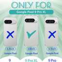 for Google Pixel 9 Pro XL Case - Women Girls Boys Cute Cover Girly Aesthetic Kawaii Unique Design Cartoon Cool Turtles Heavy Duty Shockproof Protective Phone Case for Pixel 9 Pro XL 6.8 Inch