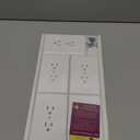 Bates Duplex Wall Outlet Covers - 10 Pack, White Wall Plates