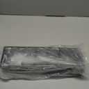 LUCYCAZ Adjustable Over The Door Hooks Organizer, Over The Door Towel Rack with 10 Coat Hooks & 2 Mesh Basket, Multi-Purpose Storage for Bathroom, Bedroom, Kitchen (Black)