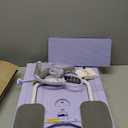 JANUA Pilates Board - Pilates Reformer Set, Multi-Purpose Foldable Pilates Reformer Board for Home, 5 in 1 Pilates Sliding Board (Purple)