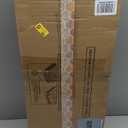 Ulif U13 Over Washer and Dryer Storage Shelves, 6 Tiers Laundry Room Standing Shelf with 2 Hanger Rods, Space Saver Clothes Drying Rack, 63.4" W x 22" D x 77.4" H, White