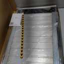 FACHNUO 2 Feet Portable Wheelchair Ramp, Non-Skid Aluminum Handicap Ramps with Handle, Folding Threshold Wheel Chair Ramp for Home Steps, Stairs, Entry, Threshold, Doorways, Scooter, 800LBS Capacity (2FT(Using height 2-6''))