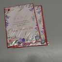 2 x Mothers Day Card for Mom Floral Happy Mothers Day Card with Envelope from Son, Daughter Sentimental Greeting Card, Folded 5x7 Inch