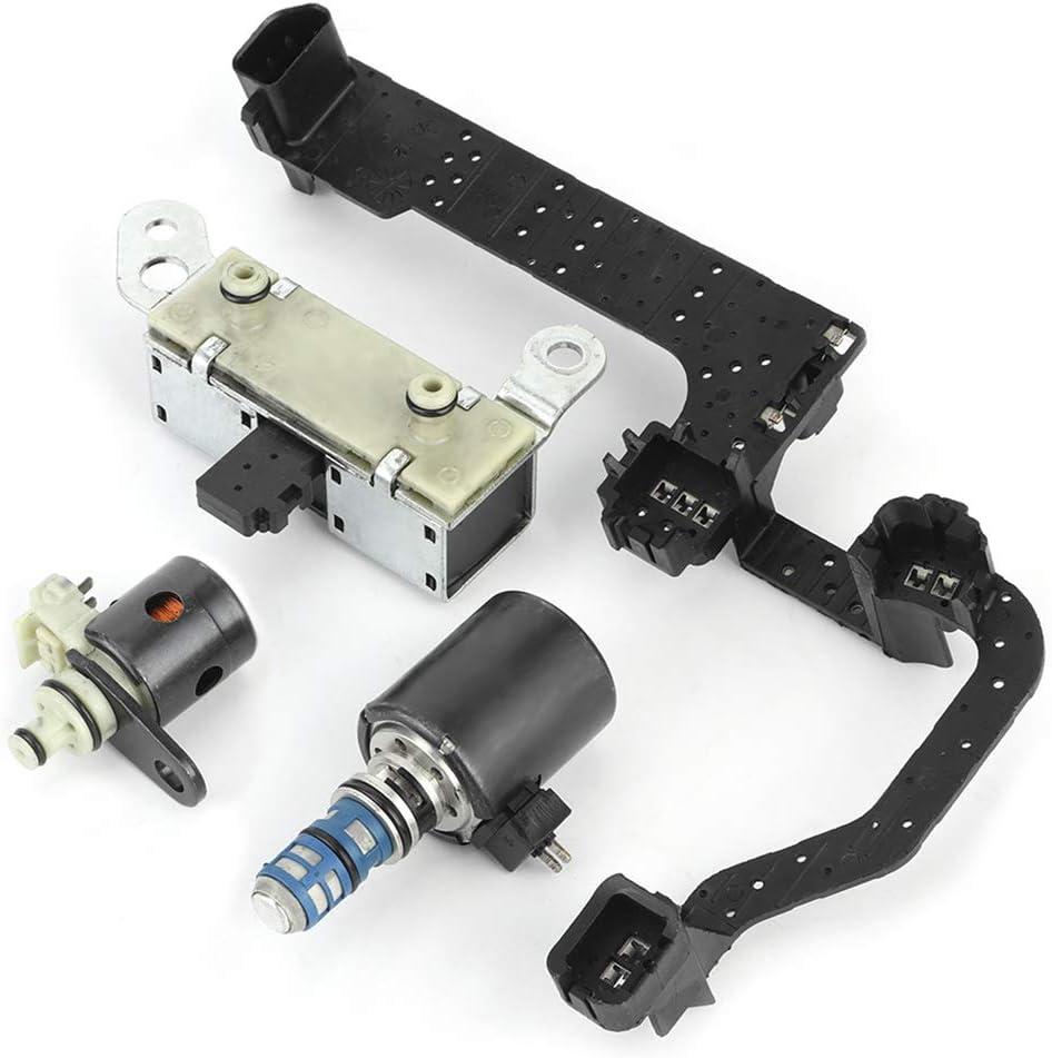 Solenoid Kit, 4R70W 4R75W Solenoid Valve Kit with Internal Hard Wire Harness for E150 E250 E350 2005-2008