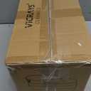 Vicrays Ceramic Cereal Bowls Set - Porcelain 26 Ounce Soup Salad Bowls Set - Rice Dessert Cream Bowls Set - Chip Resistant Dishwasher Microwave Safe - Set of 6 (Red)