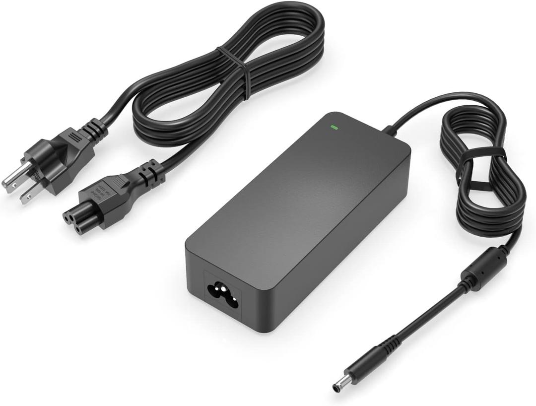 90W AC Charger Replacement for Dell Inspiron 15 17 7500 7501 7590 7591 7790 5400 5401 5490 5491 AIO 2 in 1 7791 W24C002 Black Silver P84F P83F Laptop Power Adapter Supply Cord