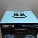 CRUX x Marshmello 8.0 QT Digital Air Fryer with TurboCrisp Technology, Touch Screen Temperature Control, Timer and Auto Shut-off, Fully Programmable, Silicone Liner Included, Black