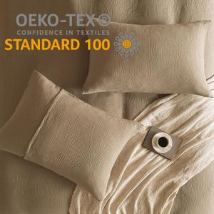 Muslin Pillowcase OEKO-TEX Standard, Size 20" x 36" , Fabric 100% Cotton