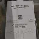 It's_Organized L Shaped Computer Desk, 60 Inch Corner Gaming Desk, Study Writing Desk, Modern Gaming Table Workstation with Large Mouse Pad, Sturdy Metal Frame, Easy to Assemble, Left Side Black