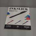 50 Pack Black Ink Pens - Bulk Pens, 1.0MM Medium Point Ballpoint Pens, Smooth Writing No Bleed Retractable Ball Point Pen (Black)