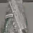 Consumest Over The Door Hooks Organizer - 4 Tier Door Coat Rack with 3 Baskets and 12 Hooks, Stainless Steel Towel Hanger for Bedroom, Bathroom, Living Room, White