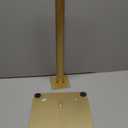 C Shaped End Table Snack Side Table for Couch Marble Top Under Couch Table Sofa Side Table for Couch Living Room Bedroom