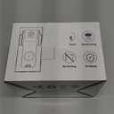 Anti Theft Ring Doorbell Mount: White Ring Doorbell Door Mount Blink Camera Holder - Metal, No Drill Required (Glittery Frosted White)