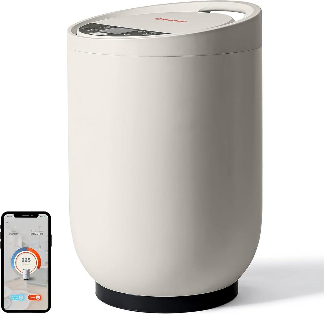Smart Towel Warmer - Coolbreeze Insulation Tech | Voice Control with Alexa & Google Assistant | Matte Finish | 20L