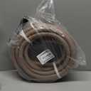 Flexzilla Colors Garden Hose 5/8 in. x 25 ft., Lightweight All-Weather Water Hose, Durable and Flexible, Leak-Free Connections, Brown Mulch