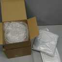 Glass Plant Terrarium 4.7"X7" Inches Succulent Air Planter Fern Moss Micro-Landscape Vase for Home Office Tabletop Decoration Container with Lid Indoor Wardian Copyright Patentwith Light