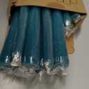 12 Pack Green Taper Candles 10 inch - Taper Candles Dripless, Smokeless, Unscented - 8 Hours Long Burning - Hand Poured Tall Candlesticks - Perfect for Home Decor, Weddings, and Special Occasions