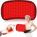 Red-Light-Therapy-for-Body,2026 Upgraded-4 Modes 5 Stage Power Medical-Grade TPU Mat for Body Pain Relief,25"x13"Dual Wavelength Infrared Red Light Blanket LEDs