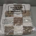 Maasechs Couch Cover for Dogs Washable, Plaid Sofa Cover Protector, Car Seat Protector for Dogs, Anti-Slip Travel Bed for Suvs, Sedans, Trucks(Dark Brown,59x28 Inch)