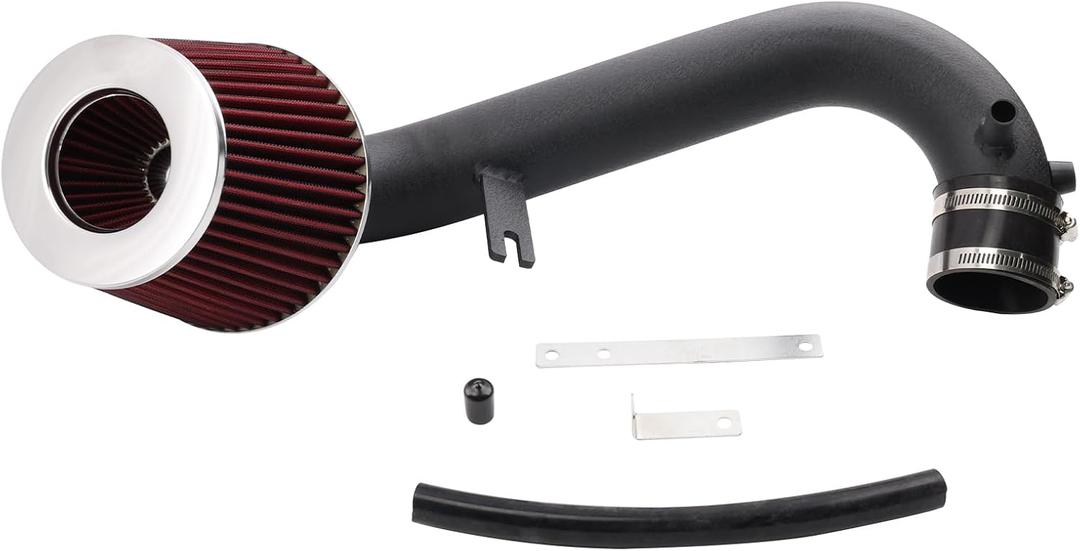 Cold Air Intake Kit Compatible with 2001-2005 Honda Civic DX/LX/EX/GX/VP AT/MT 1.7L Air Intake System