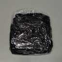 30 Pcs Velvet Ribbon Bows 5" x 4" Pre Tied Christmas Velvet Bows with Twist Tie for Gift Packaging Christmas Tree Wreaths Door Windows Wedding Party Decoration(Black)