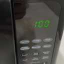 Emerson MW7302B Compact Countertop Microwave Oven with Touch Control, LED Display, 700W, 10 Power Levels, 6 Auto Menus, Glass Turntable and Child Safe Lock, 0.7 Cu., Ft. Black