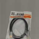 4K DisplayPort to HDMI, 5ft Uni-Directional DP (Source) to HDMI (Display) 1.4 Cable, 4K@30Hz, 2K@60Hz, 1080P Full HD, Braided Cord for Dell, NVIDIA, AMD, Monitor, Projector