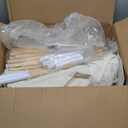 wilwolfer 2 Pack Teepee Tent for Kids with Inflatable Airbed, Indoor Play Tent Foldable for Boys Girls Party Sleepover Slumber Gifts Toy