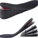 Height Increase Insoles 4-Layer Air up Shoe Lifts Elevator Shoes Insole 2.95inches(7.5 cm) Heels Lift Inserts for Men and Women
