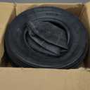 GIGOOL 4.80/4.00-8" Replacement Tire and Inner Tube Set, 2 Pack, 15" Heavy Duty Tire and Wheel, TR-13 Straight Valve Stem, for Wheelbarrow Trolley Dolly Garden Wagon Wheel Replacemen
