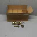 Goldenwarm Gold Door Knobs Interior, 8 Pack Privacy Door Knobs Keyless Door Lock for Bedroom Bathroom Brushed Gold Door Knob Handles