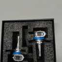 ZSTOPCL 9005 Fog Light Bulbs or DRL, 700% Brighter Fanless H10 9145 Fog Lamp Replacement, 6000K Cool White, Real 1:1 Mini Size Design, Plug and Play, Pack of 2