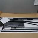 DUMOS L Shaped Desk Computer Gaming Corner Table 50 Inch Home Office Writing Student Work PC Workstation with Side Storage Bag CPU Stand for Bedroom Small Spaces (White)