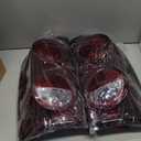 Boine Tail Light Red Smoke Compatible With 2007 2008 2009 Dodge Ram 1500 2500 3500 Driver and Passenger Side Red Lens Rear Light Brake Lamps Replaces 55277303AC, 55277302AC